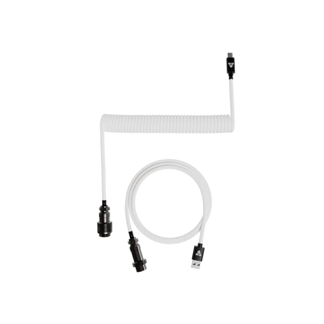 Fantech Coiled Cable AC701 – White 1