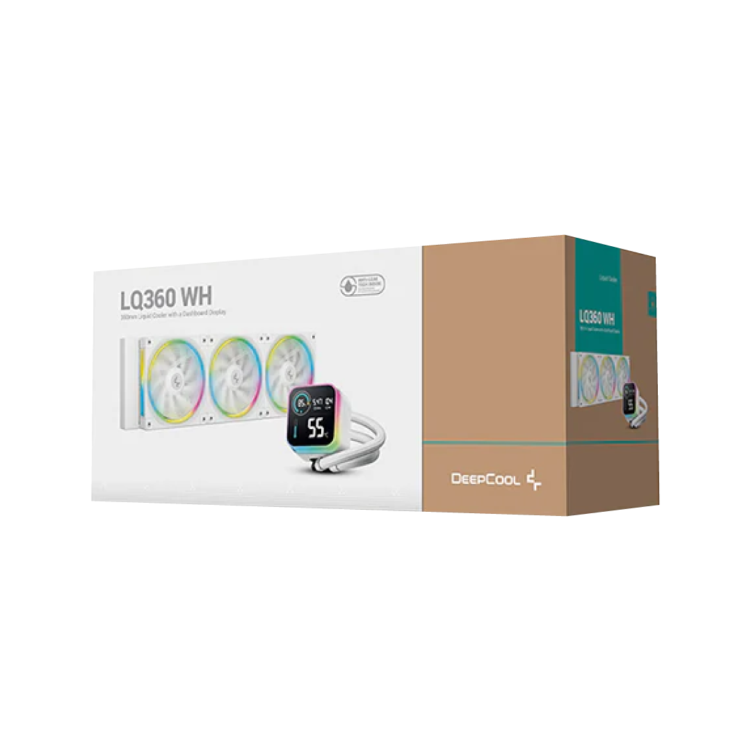 DeepCool LQ360 White AIO Liquid CPU Cooler 1