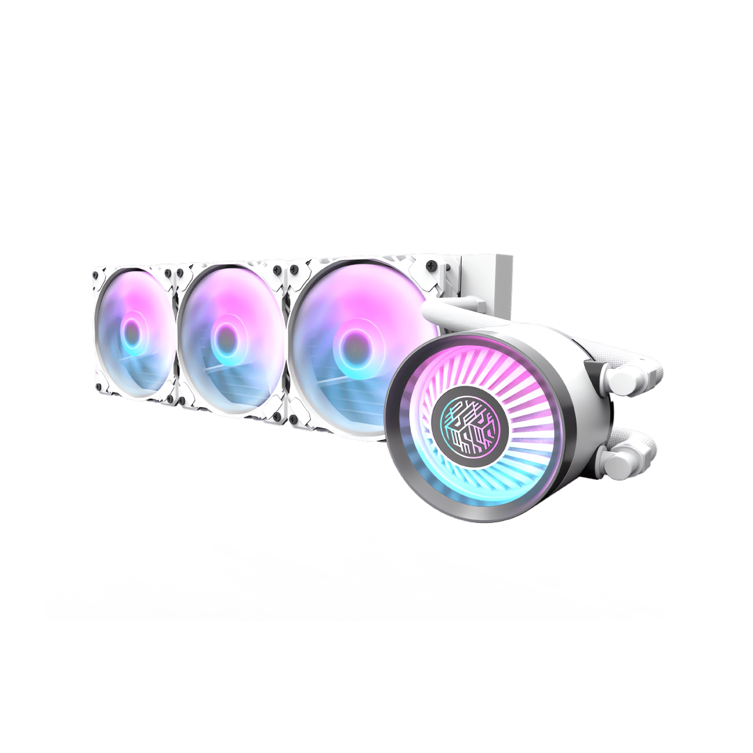 DarkFlash Nebula DN‑360 White Liquid CPU Cooler 1
