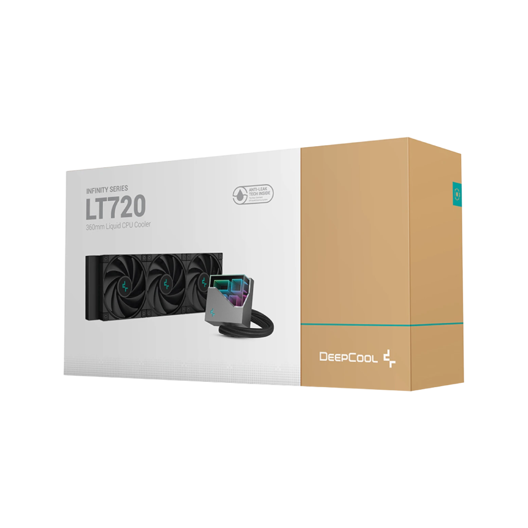 DeepCool LT720 Black AIO Liquid CPU Cooler 1