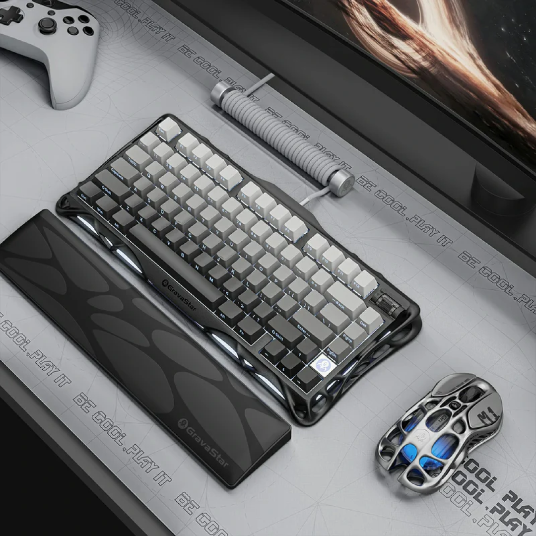 Gravastar gaming Keyboard K1 Gradient Black 10