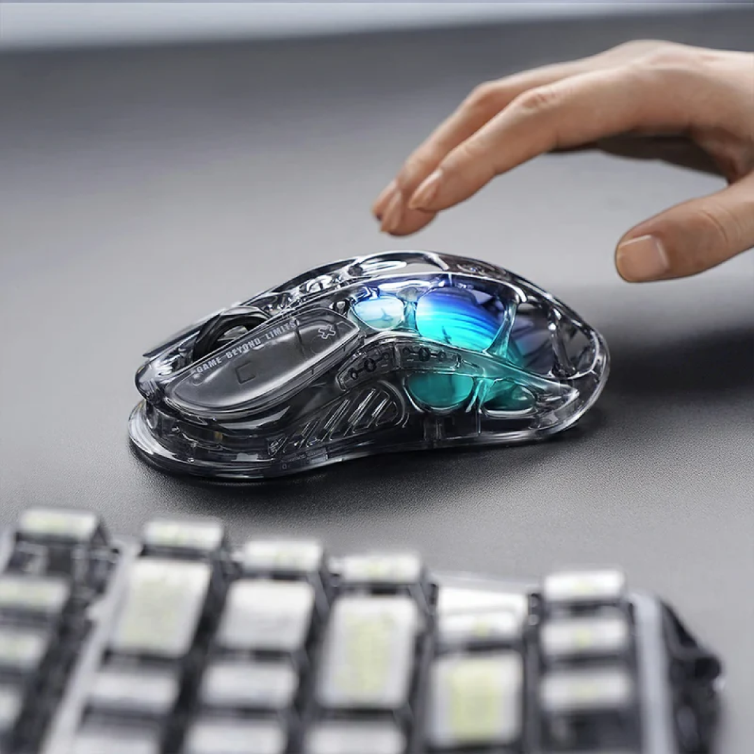 Gravastar Gaming Mouse M2 Transparent Black 10
