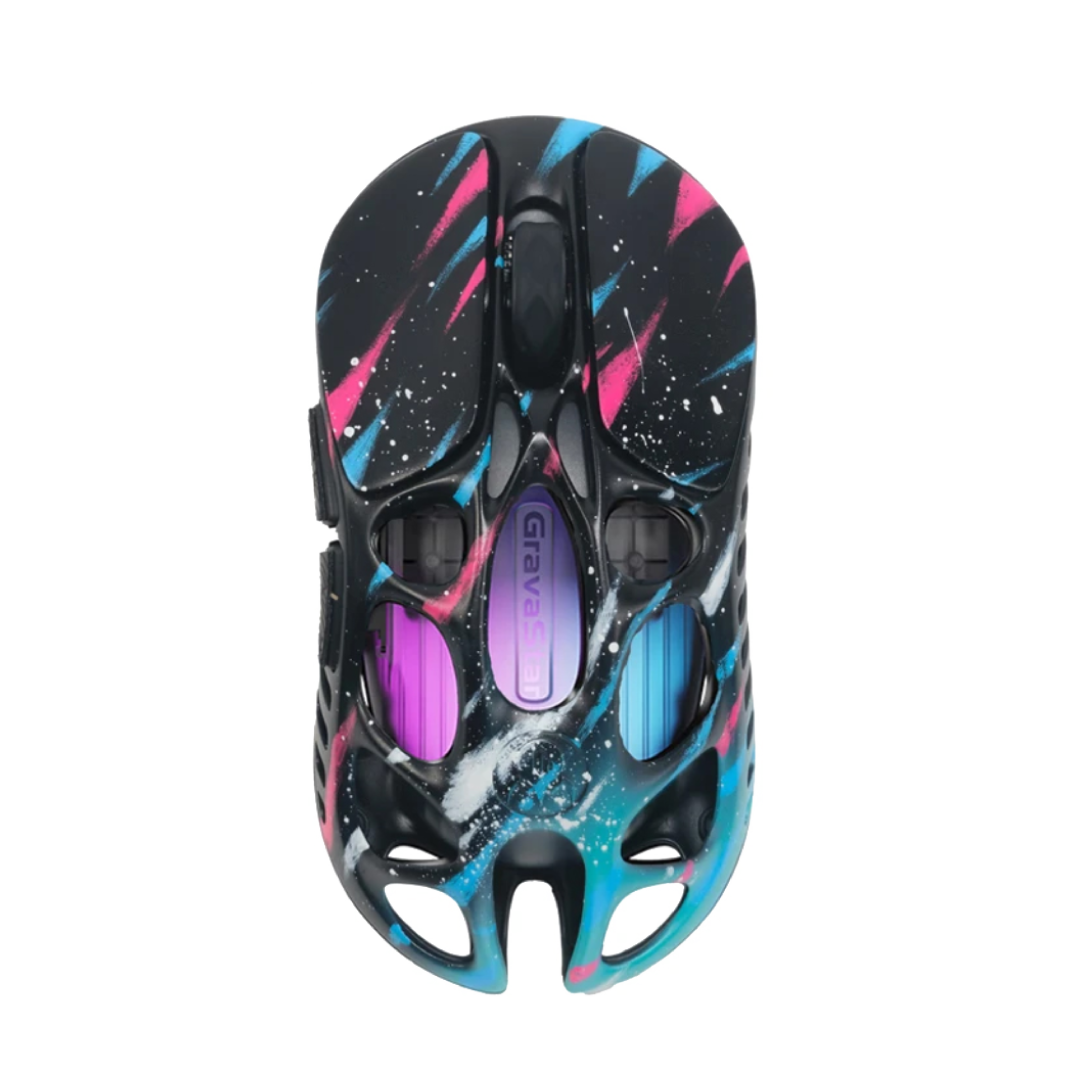 Gravastar Gaming Mouse Mercury X Pro Neon Graffiti 1