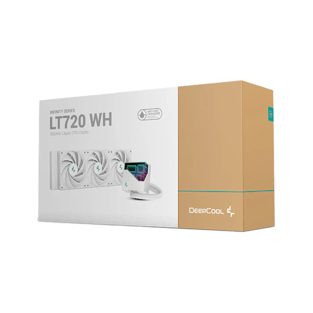 DeepCool LT720 White AIO Liquid CPU Cooler 1