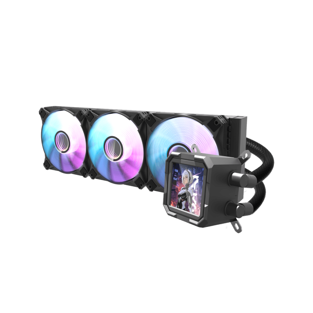 DarkFlash DV360S Black 360 mm AIO Liquid CPU Cooler 1