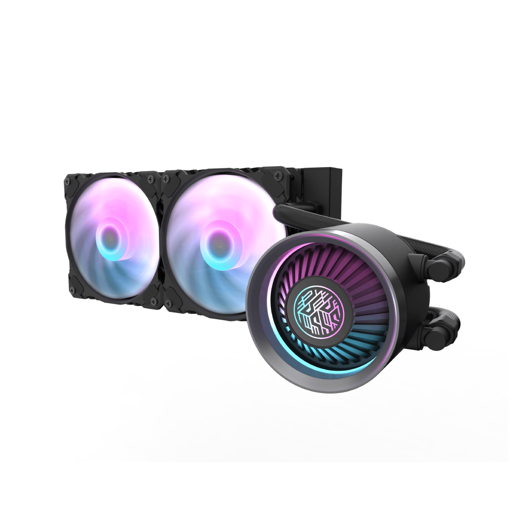 DarkFlash Nebula DN240 Black ARGB 240 mm All‑in‑One Liquid CPU Cooler 1