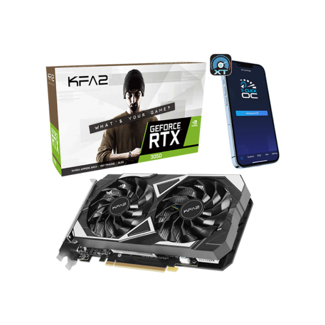 GALAX GeForce RTX 3050 6GB Graphics Card 1
