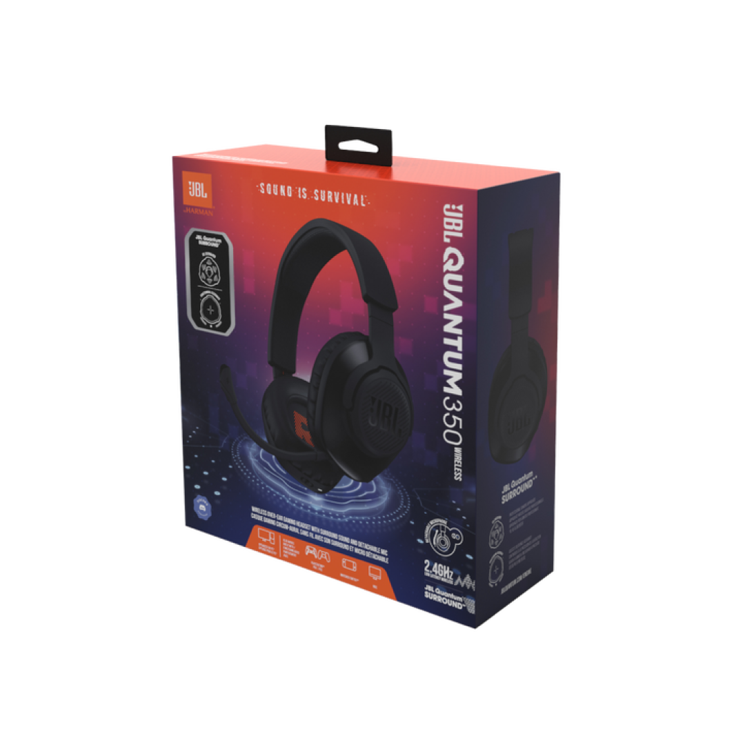 JBL Quantum 350 Wireless Black – Wireless Gaming Headset 1