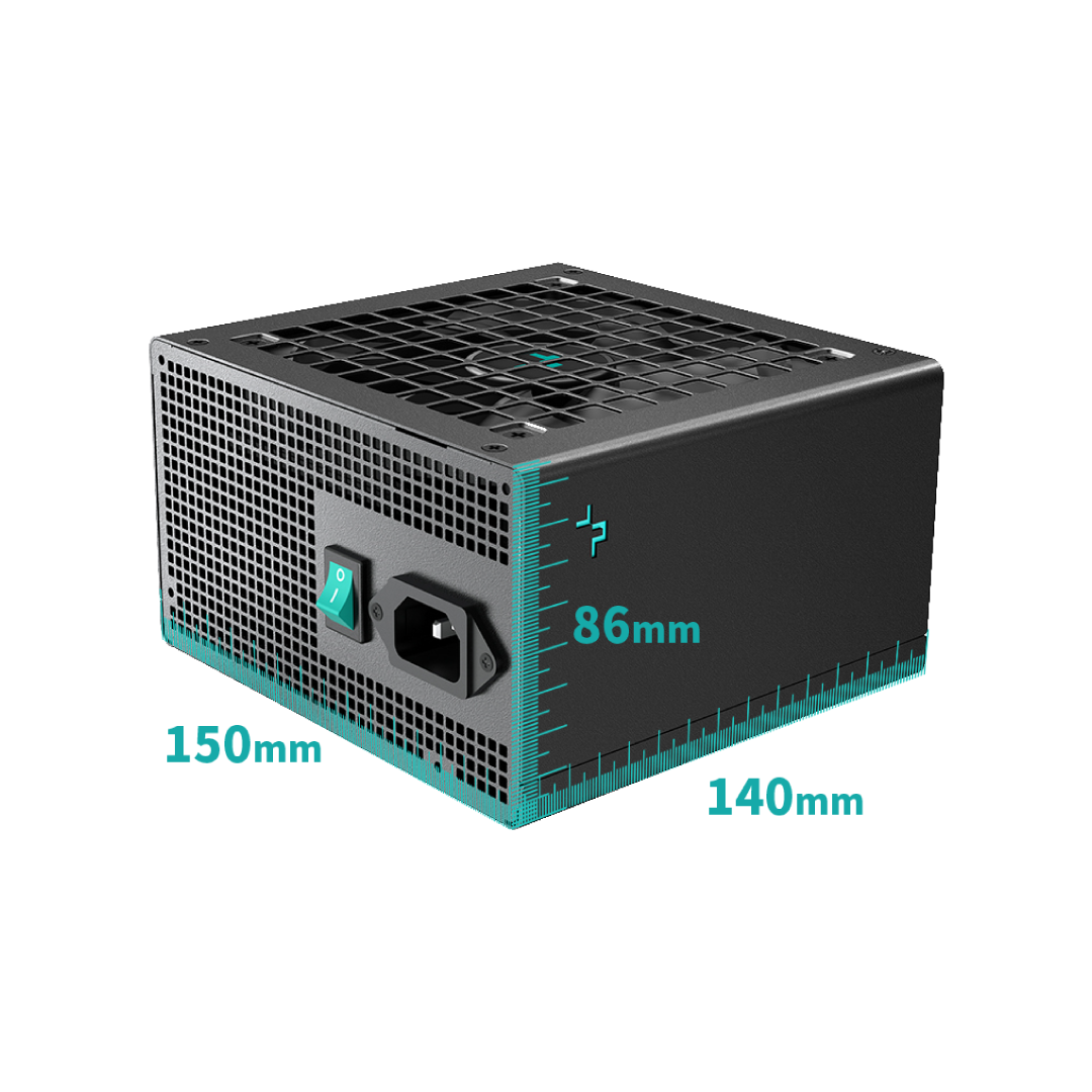 DeepCool PQ850G 850W ATX 3.1 PCI-E 5.1 80 PLUS Gold Fully Modular Power Supply 1