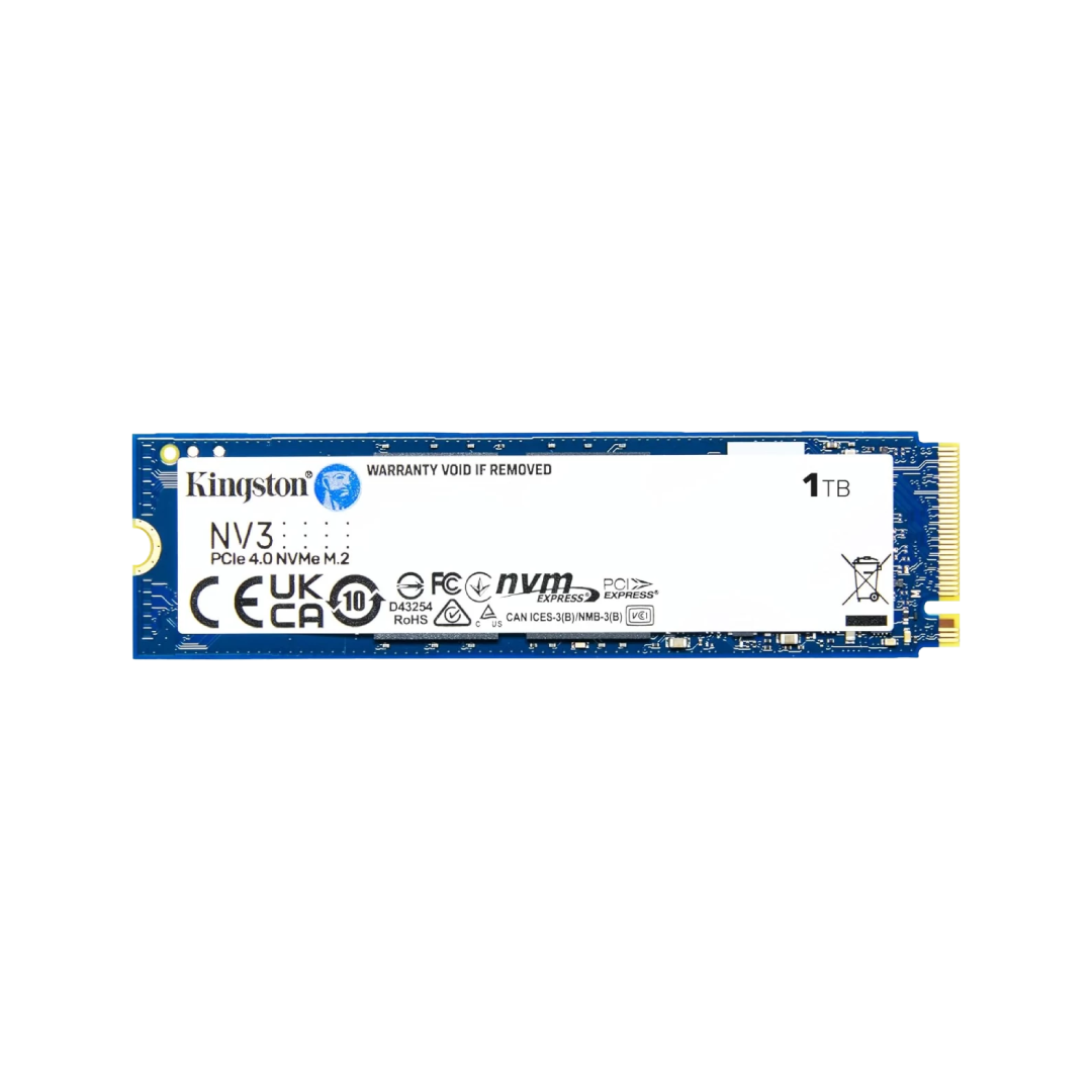 Kingston NV3 1TB M.2 NVMe PCIe 4.0 SSD (6000MB/s) 1