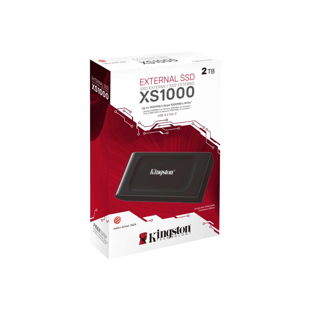 Kingston XS1000 2TB External Pocket SSD