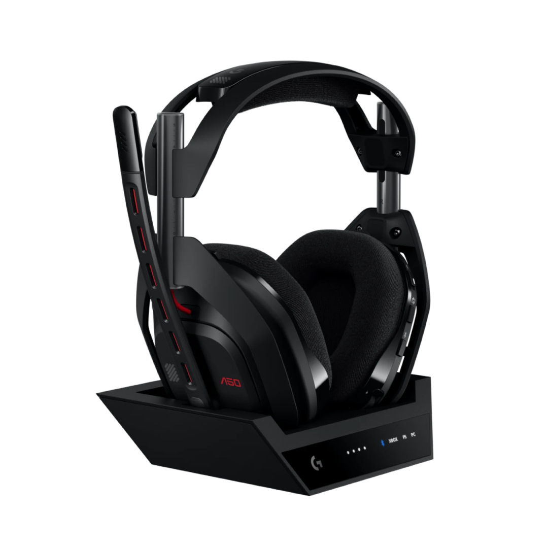 Logitech ASTRO A50 Black LIGHTSPEED Wireless Gaming Headset + Base Station – 939‑002224 1