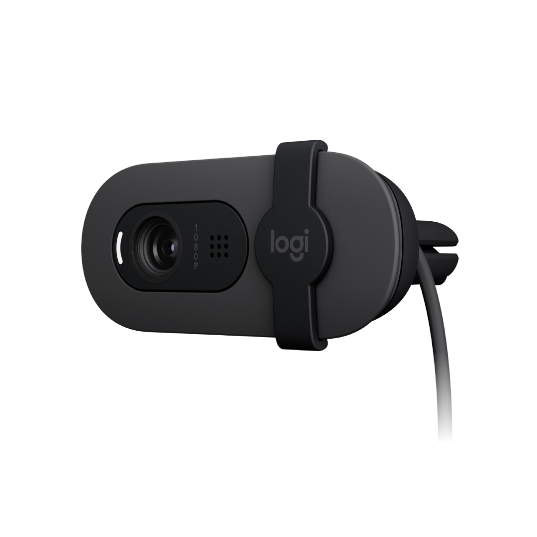 Logitech BRIO 100 Full HD Webcam – 960‑001585 (Graphite) 4