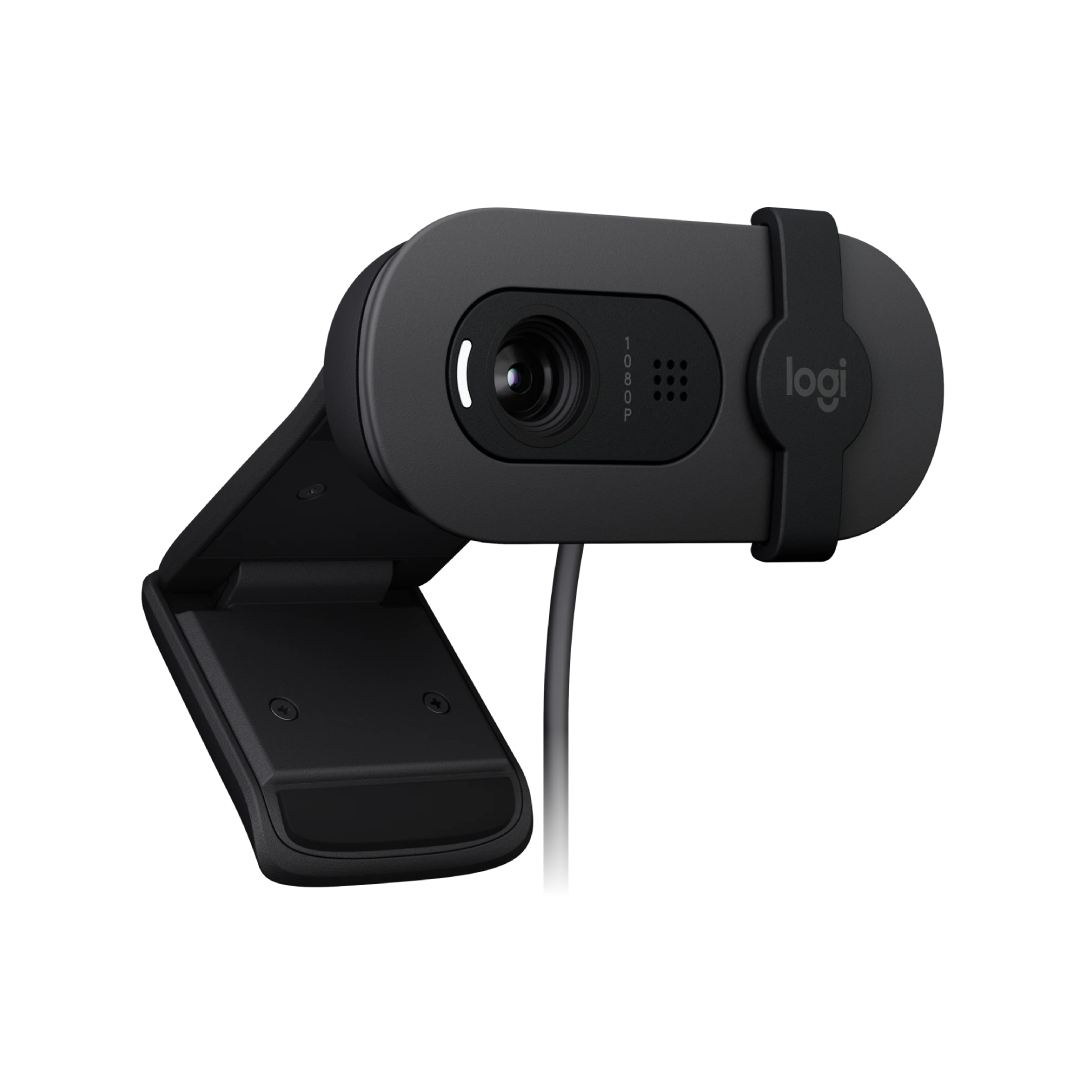 Logitech BRIO 100 Full HD Webcam – 960‑001585 (Graphite) 3