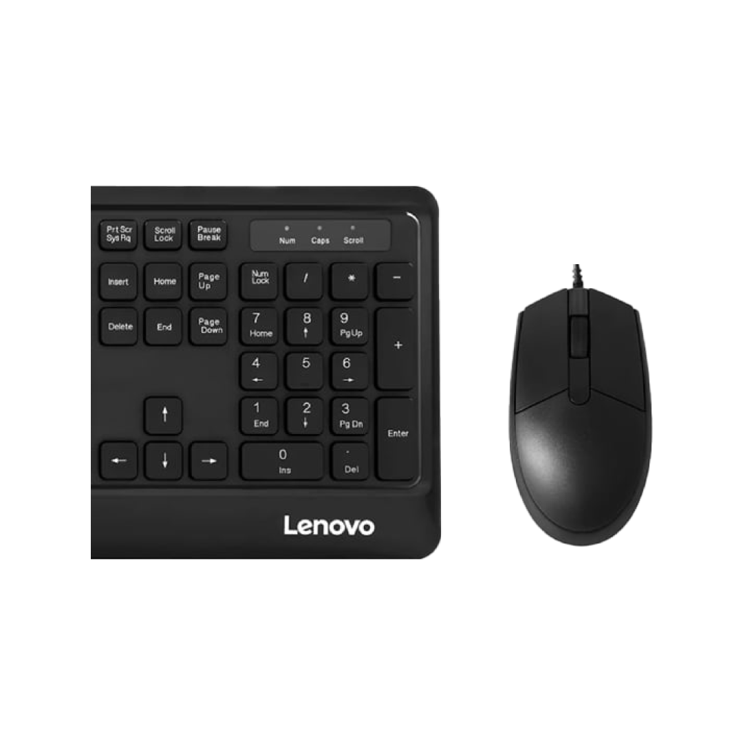Lenovo KM102 Wired Keyboard & Mouse Combo 3