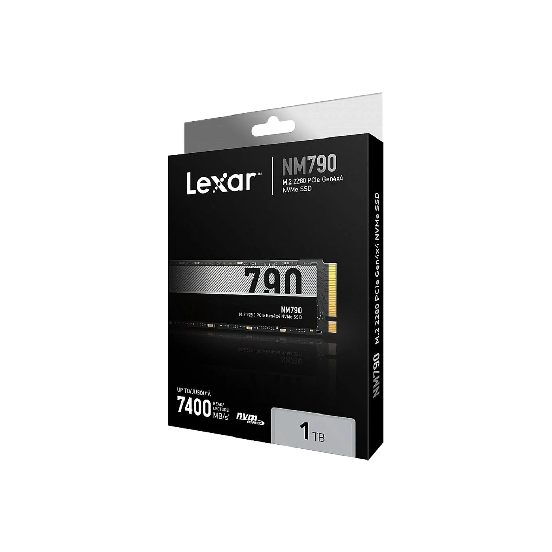 Lexar NM790 1TB NVMe M.2 SSD – PCIe Gen4×4 7400 MB/s 1