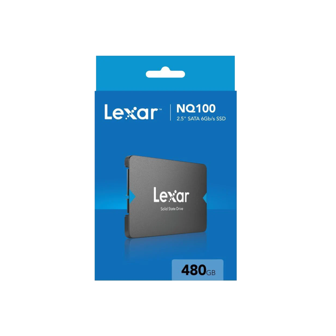 Lexar NQ100 480GB SSD – 2.5″ SATA III Internal Storage 1