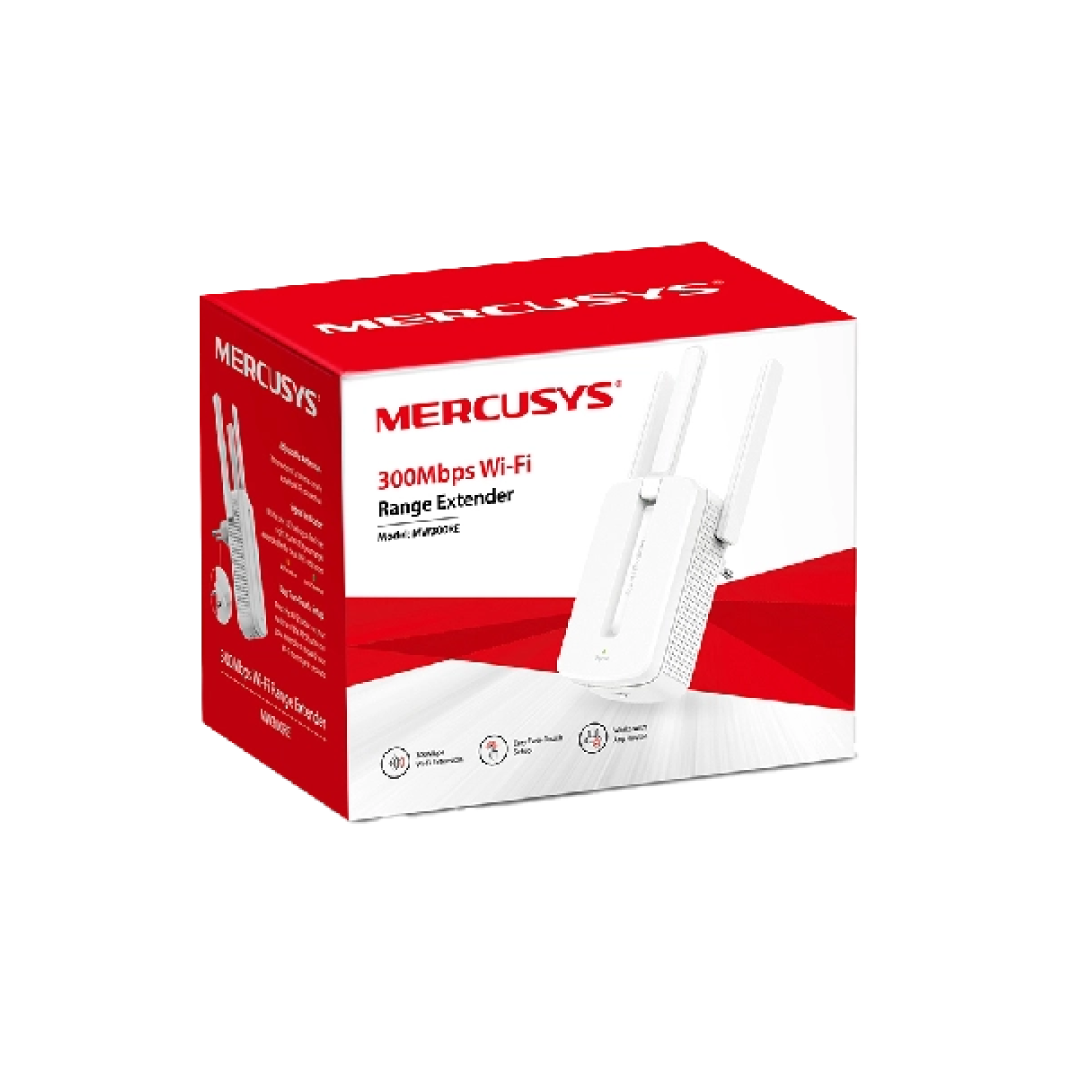 Mercusys MW300RE 300Mbps Wi-Fi Range Extender 1