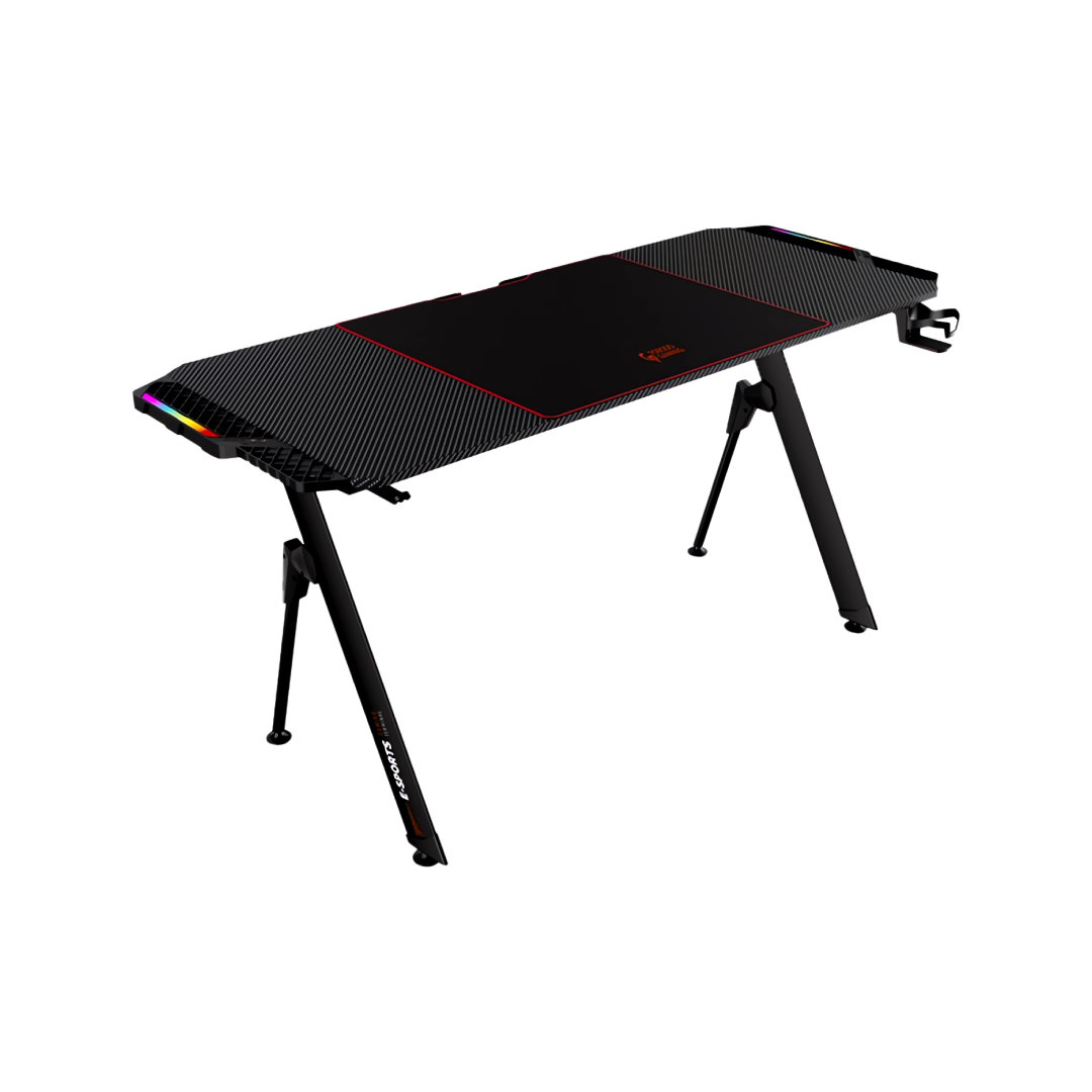 Porodo Gaming E‑Sports Gaming Desk – PDX513‑BK 1