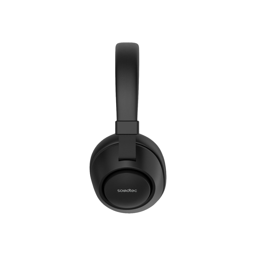 Porodo Soundtec PD‑X1008WLH‑BK Wireless Gaming Headset – Black 1