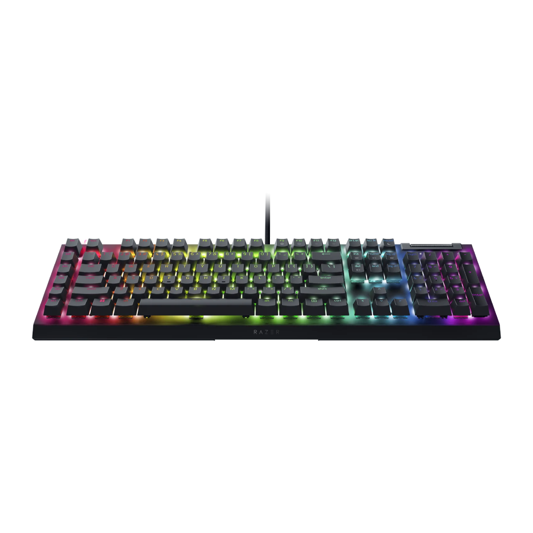 Razer BlackWidow V4 X Mechanical Gaming Keyboard (Green Switch) – Arabic – Black 2