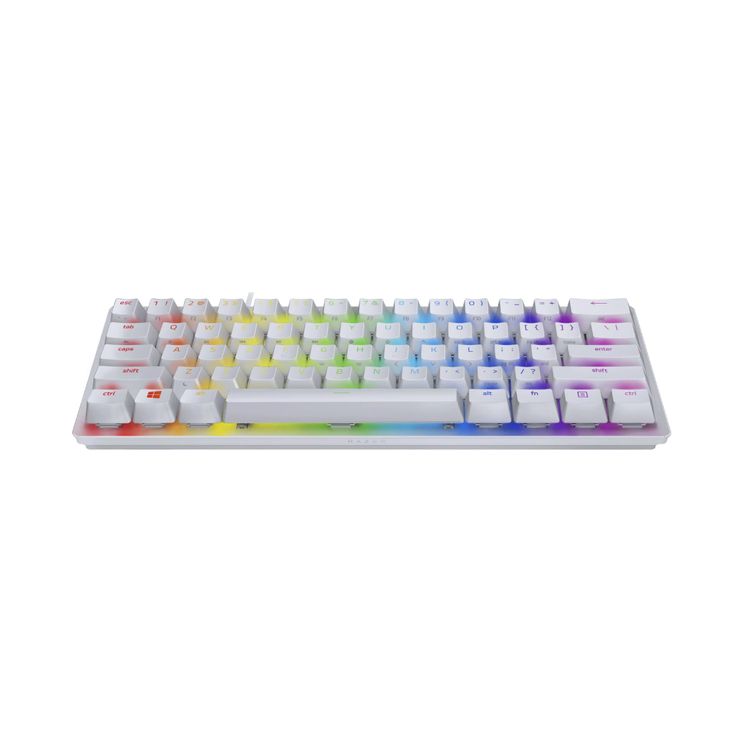 Razer Huntsman Mini – Mercury Edition 60% Mechanical Gaming Keyboard (Purple Switch) – US Layout 2