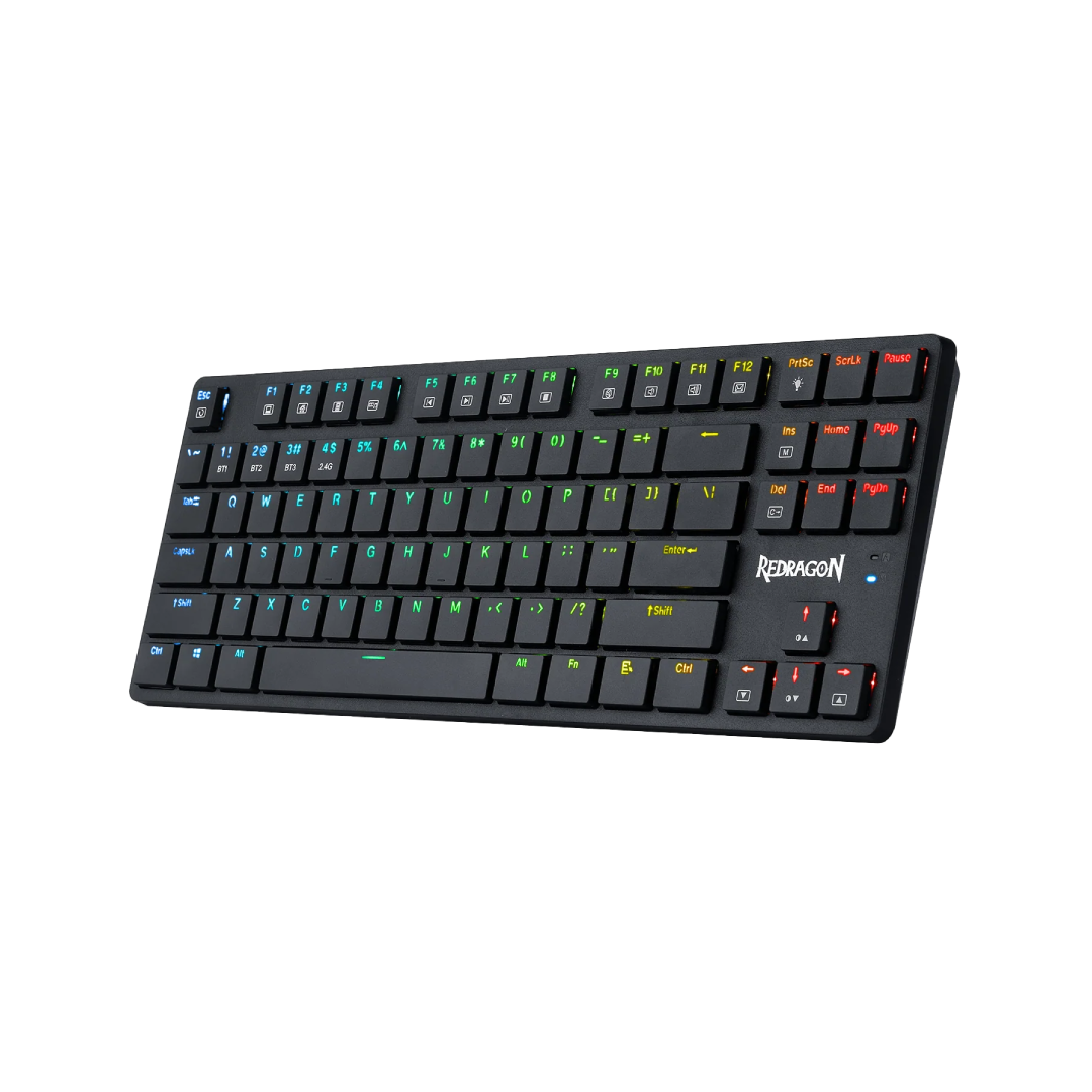 Redragon Anubis K539 RGB 80% Low Profile Mechanical Keyboard – Black