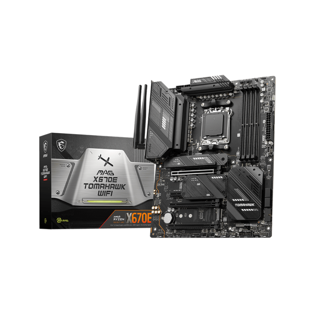 MSI MAG X670E TOMAHAWK WIFI – ATX AM5 Gaming Motherboard 1
