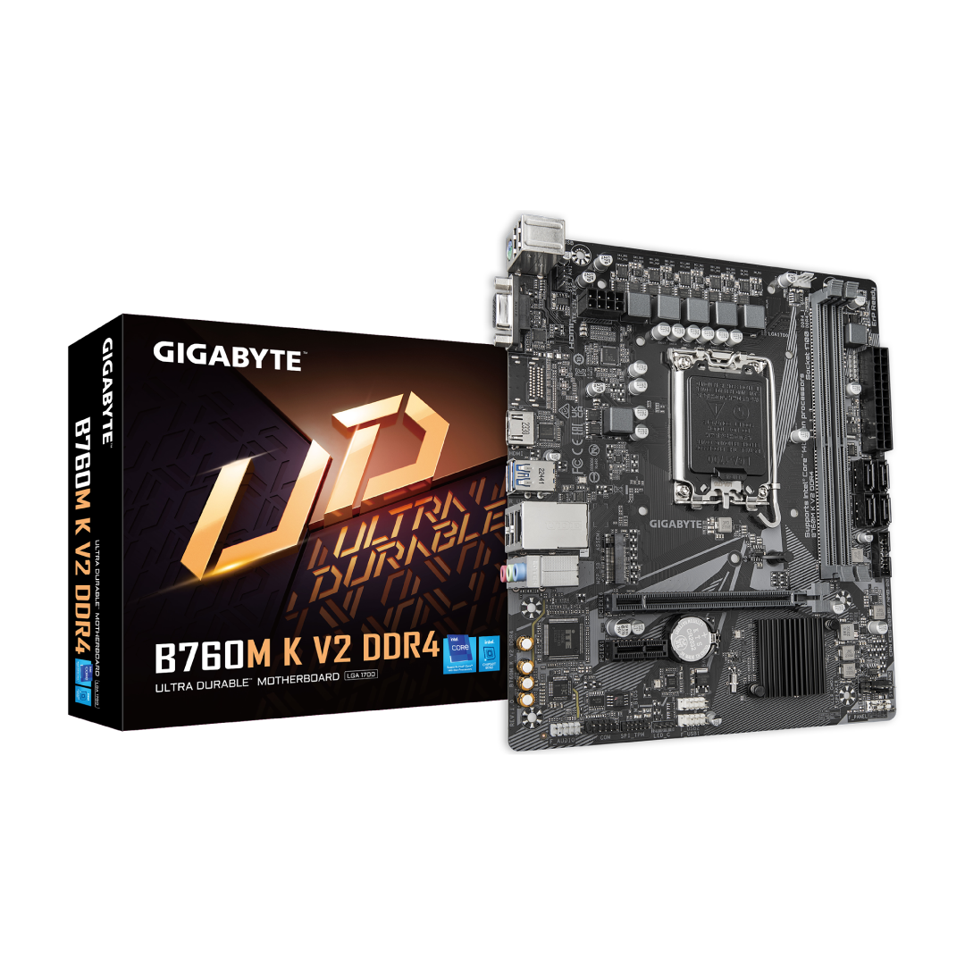 GIGABYTE M/B B760M K V2 DDR4 1