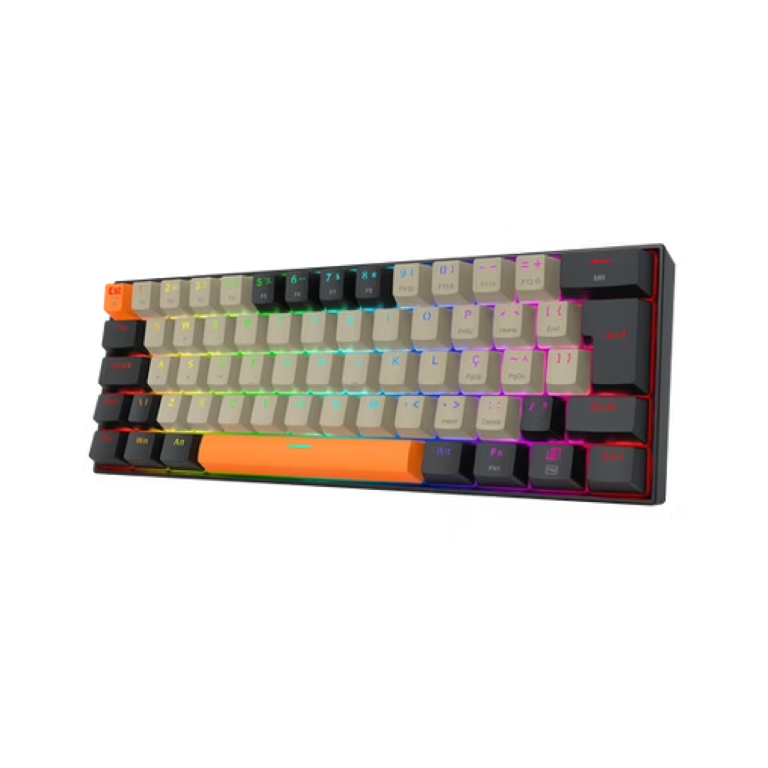 Redragon Draconic Pro K530 RGB PRO 61-Key Wireless Mechanical Gaming Keyboard – Brown Switch