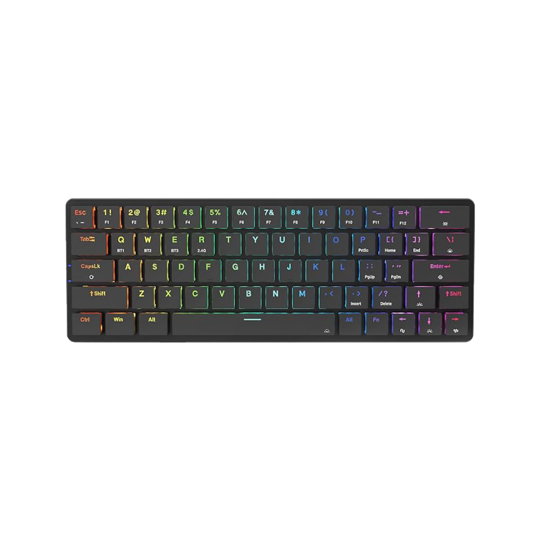 Redragon Elise Pro K624P-KBS 63-Key Wireless Mechanical Gaming Keyboard – RGB / Low Profile 2