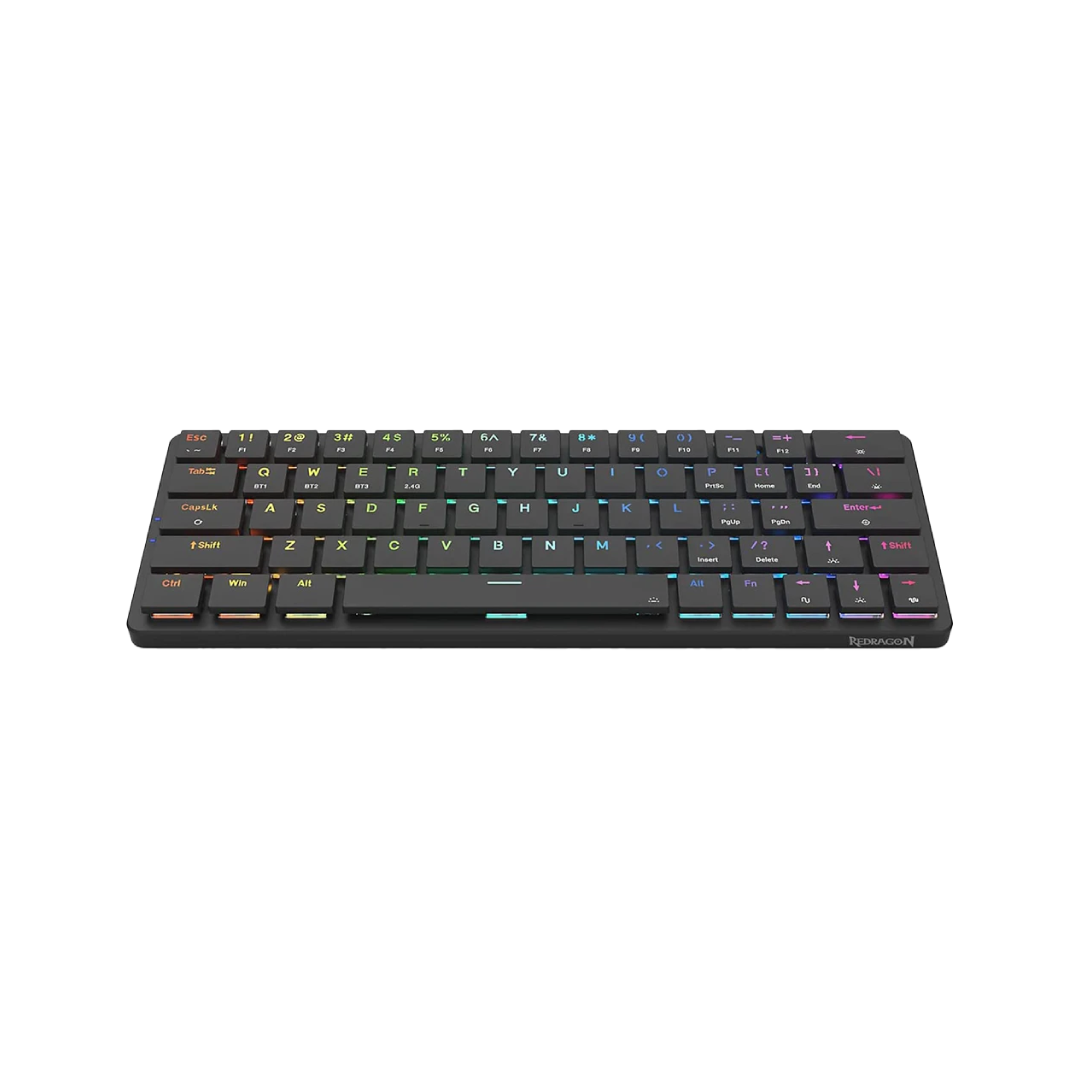 Redragon Elise Pro K624P-KBS 63-Key Wireless Mechanical Gaming Keyboard – RGB / Low Profile 3
