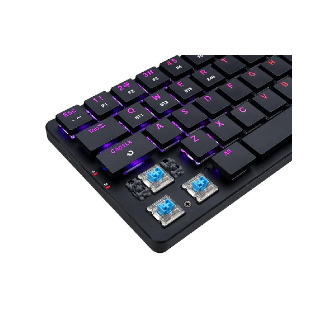 Redragon Elise Pro K624P-KBS 63-Key Wireless Mechanical Gaming Keyboard – RGB / Low Profile 2