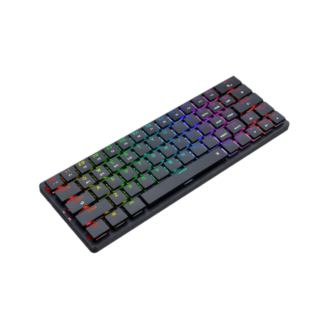 Redragon Elise Pro K624P-KBS 63-Key Wireless Mechanical Gaming Keyboard – RGB / Low Profile 4