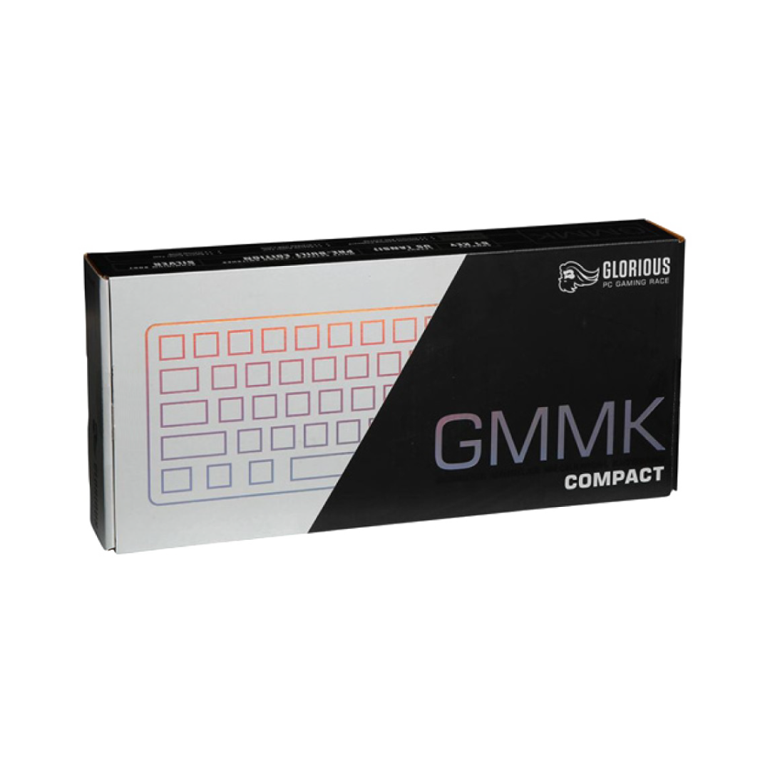 GLORIOUS MECHANICAL GAMING COMPACT KEYBOARD GMMK-COMPACT-BRN