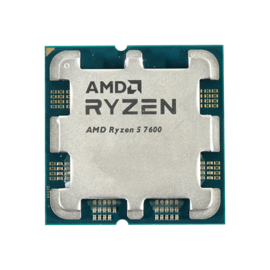 AMD Ryzen 5 7600 TRAY Processor – 6 Cores / 12 Threads / AM5 / Zen 4 / Radeon Graphics 1