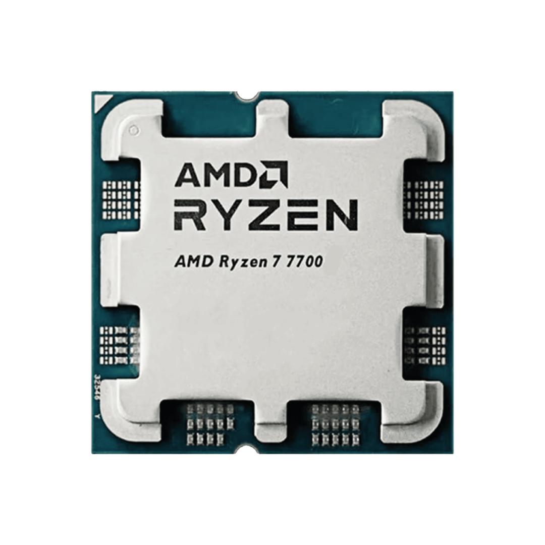 AMD Ryzen 7 7700 TRAY Processor – 8 Cores / 16 Threads / AM5 / Zen 4 / Radeon Graphics / 65W 1