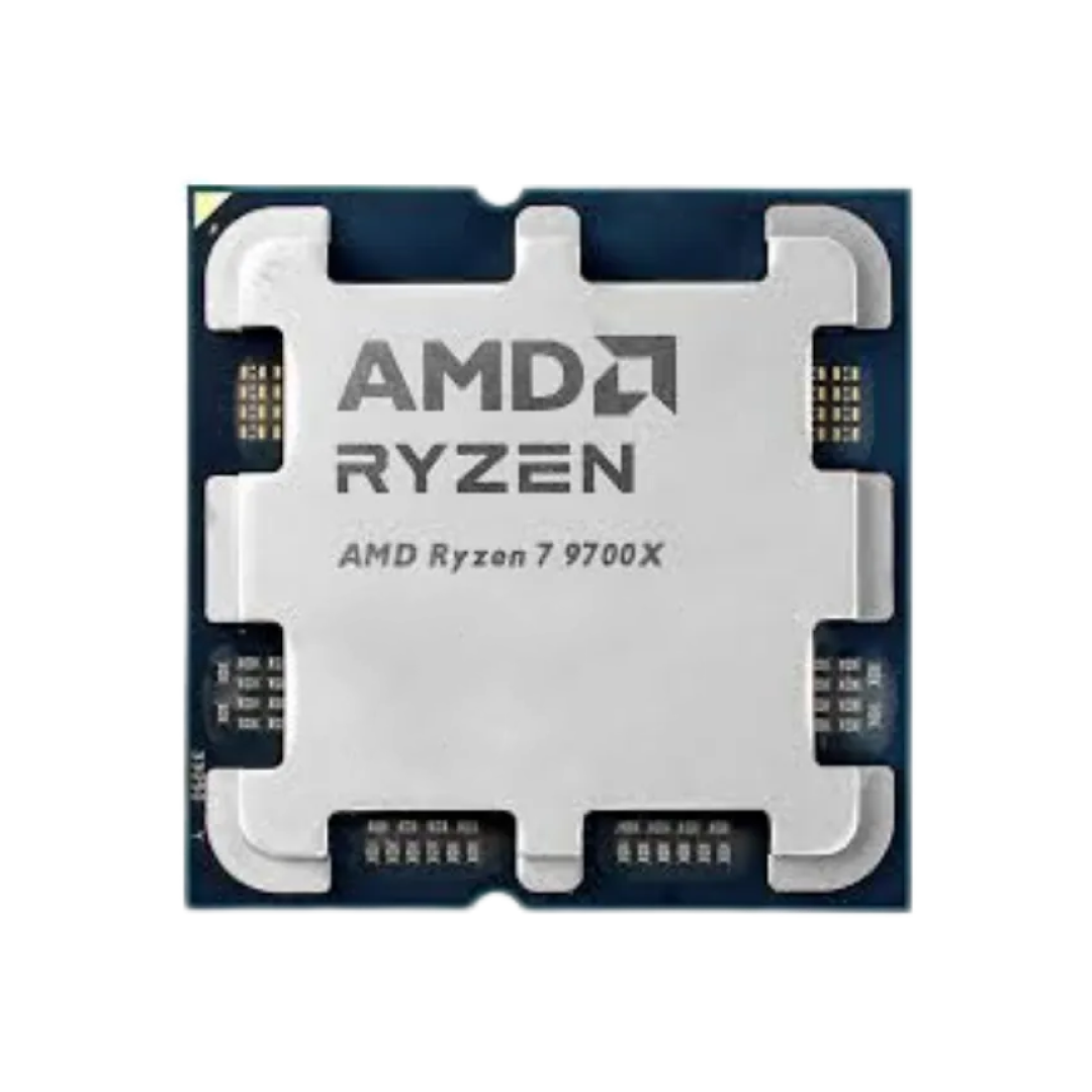 AMD Ryzen 7 9700X TRAY Processor – 8 Cores / 16 Threads / AM5 / Zen 5 / Radeon Graphics / 5.5GHz Boost 1