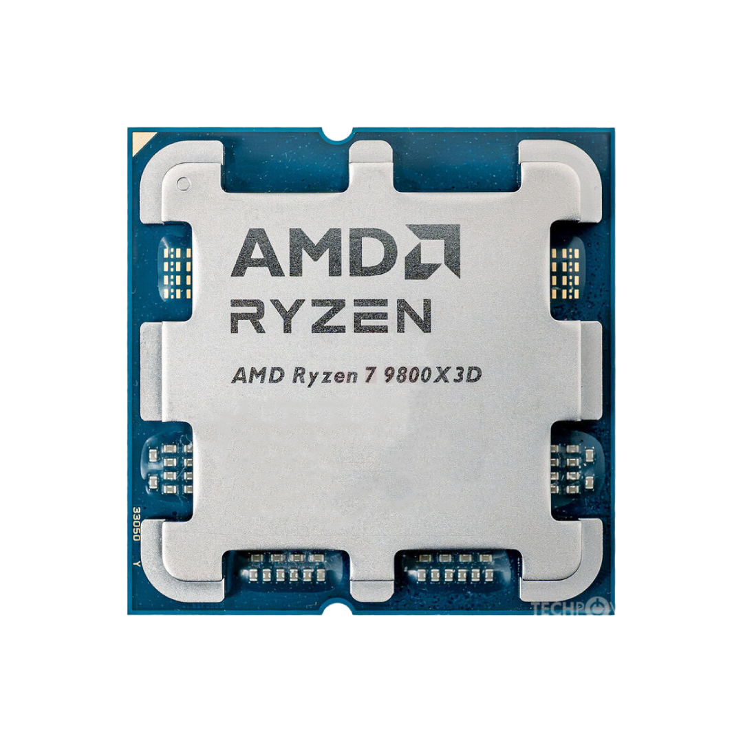 AMD Ryzen 7 9800X3D TRAY Processor – 8 Cores / 16 Threads / AM5 / Zen 5 / 3D V-Cache / 120W Gaming CPU 1