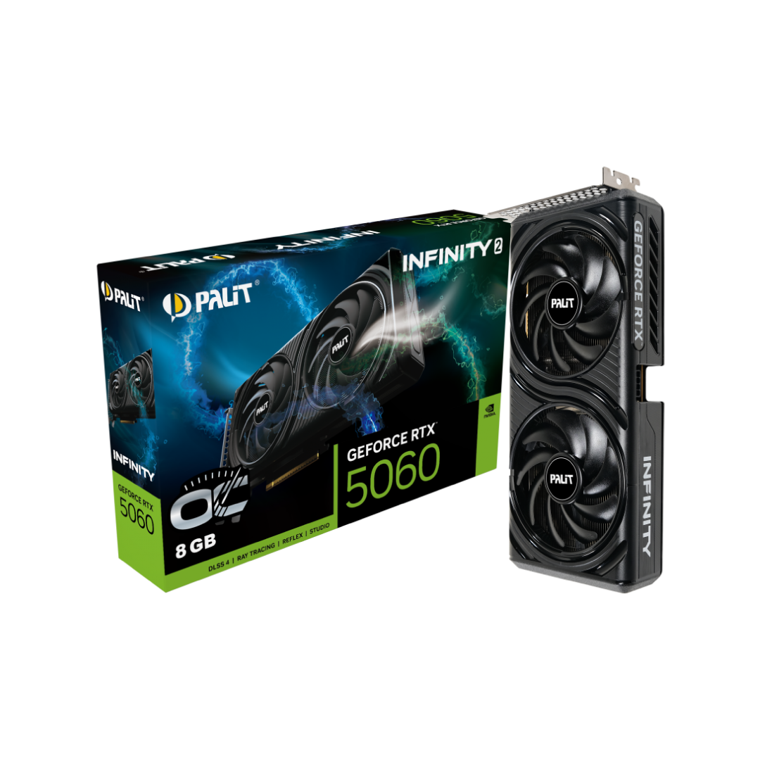 Palit GeForce RTX 5060 8GB GDDR7 – Dual / Infinity Gaming Graphics Card 1