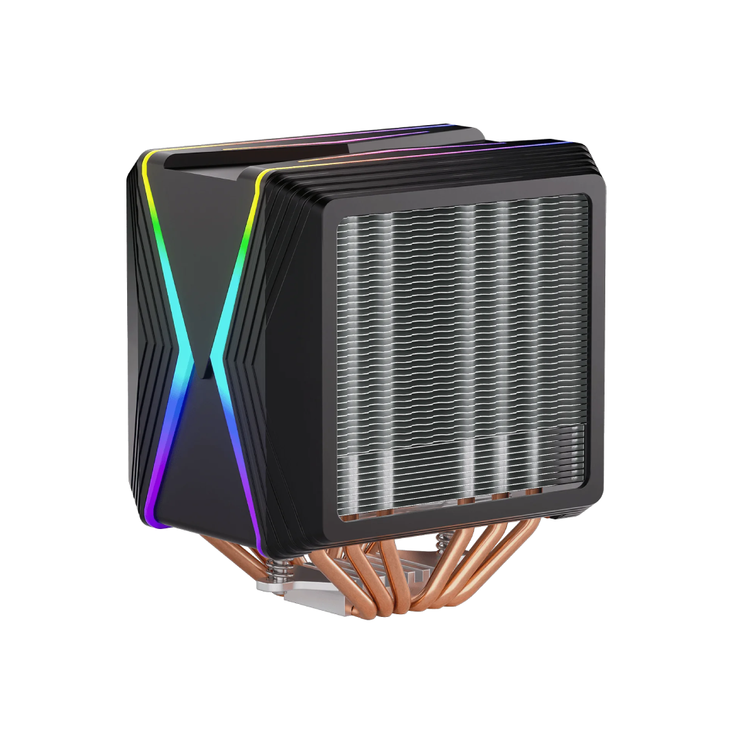 Redragon Hodur CC-2188 ARGB Dual Tower CPU Air Cooler – High Performance 6 Heat Pipes Cooling System 1