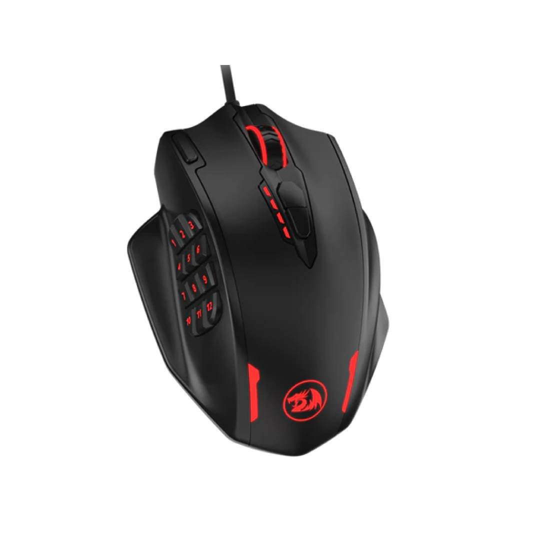 REDRAGON-M908 | Redragon Impact M908 RGB MMO Gaming Mouse – 12400 DPI 12 Buttons 1