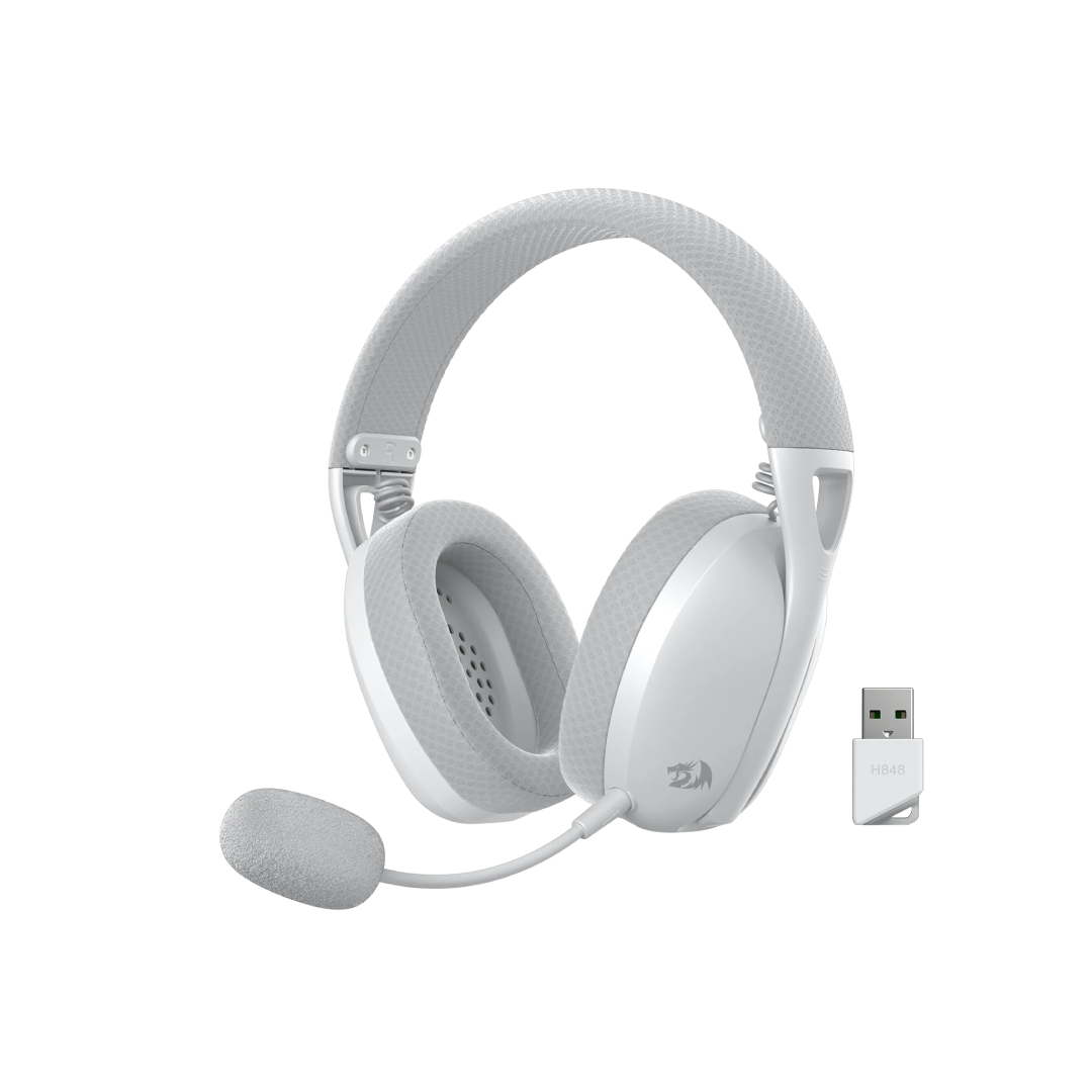 Redragon IRE Pro H848G Grey Wireless Gaming Headset (SKU: H848G-GREY) 1