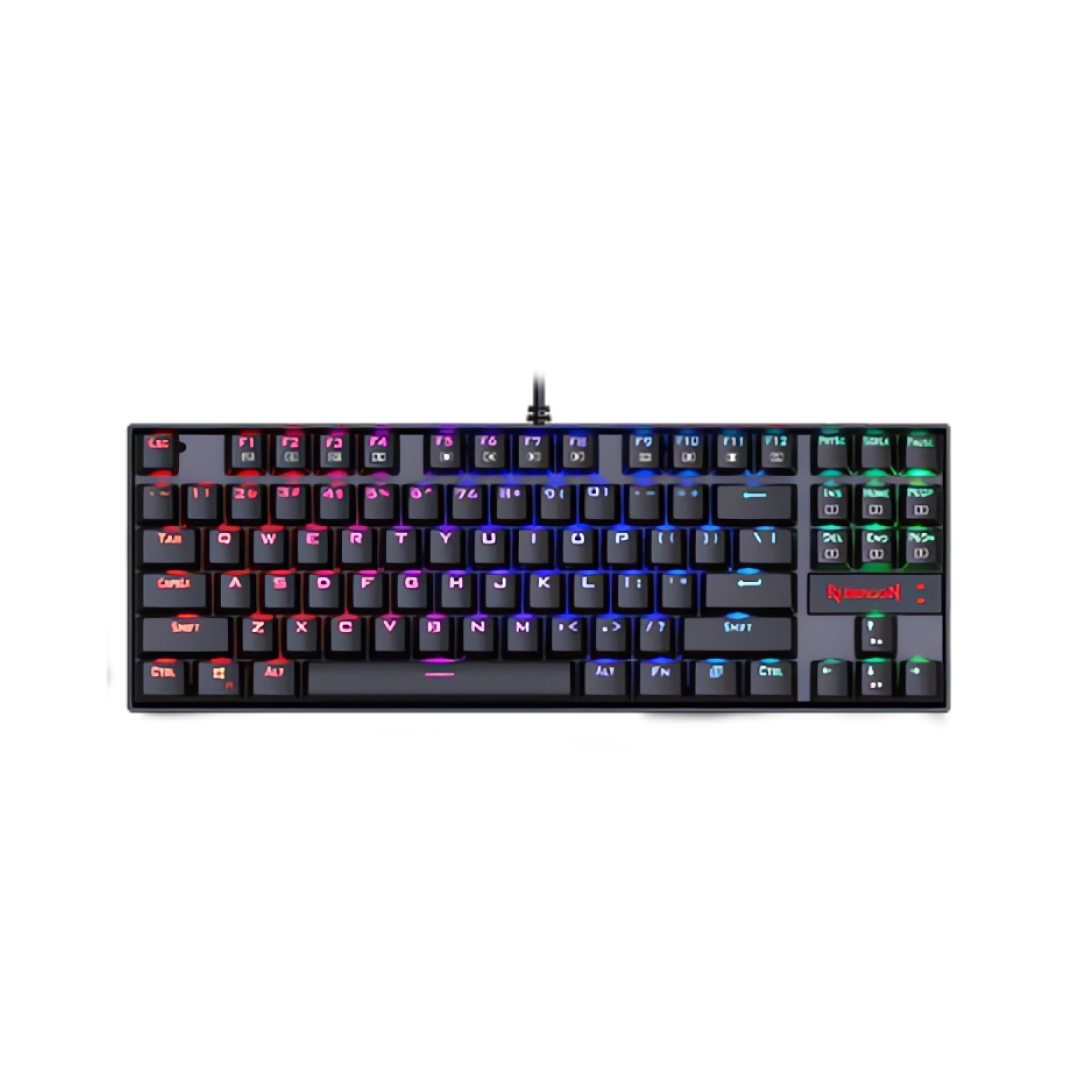 Redragon Kumara K552RGB-1 Mechanical Gaming Keyboard – Blue Switch RGB TKL Black (SKU: K552RGB-1) 2