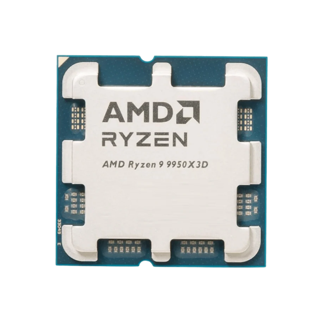 AMD Ryzen 9 9950X3D TRAY – 16 Cores / 32 Threads / Zen 5 / AM5 / 3D V-Cache / 170W High-End Gaming CPU 1