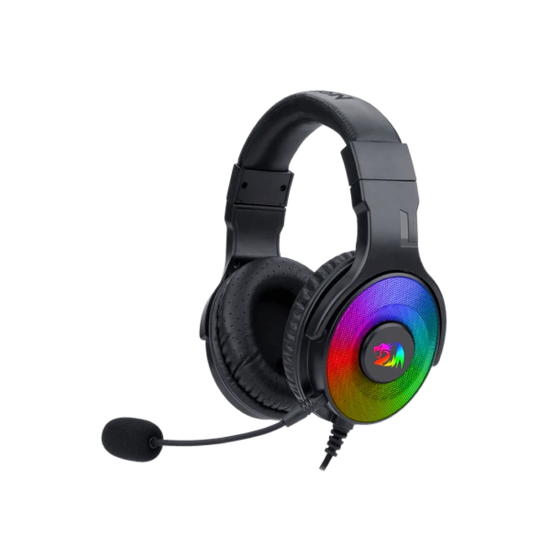 Redragon Pandora Black H350B-RGB Gaming Headset – 50mm Drivers RGB Wired (SKU: H350B-RGB) 1