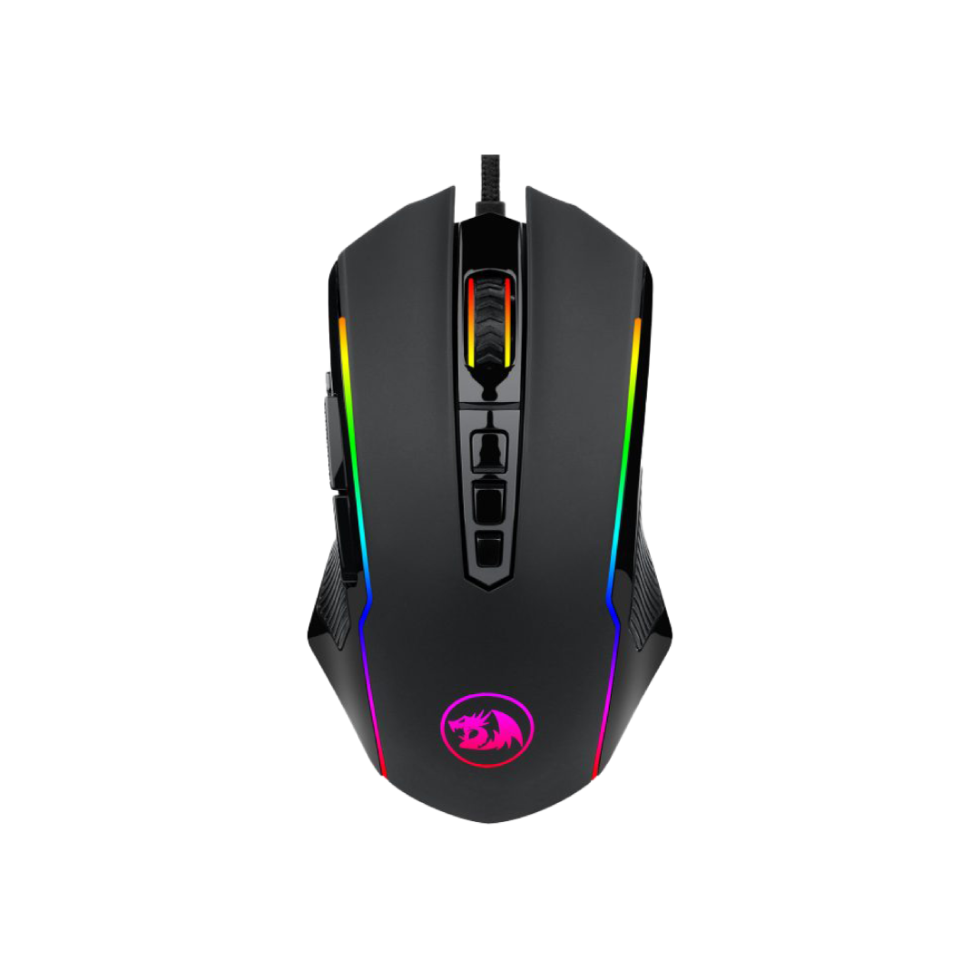 Redragon Ranger Basic M910-K Gaming Mouse – 8000 DPI RGB 9 Programmable Buttons (SKU: M910-K) 1