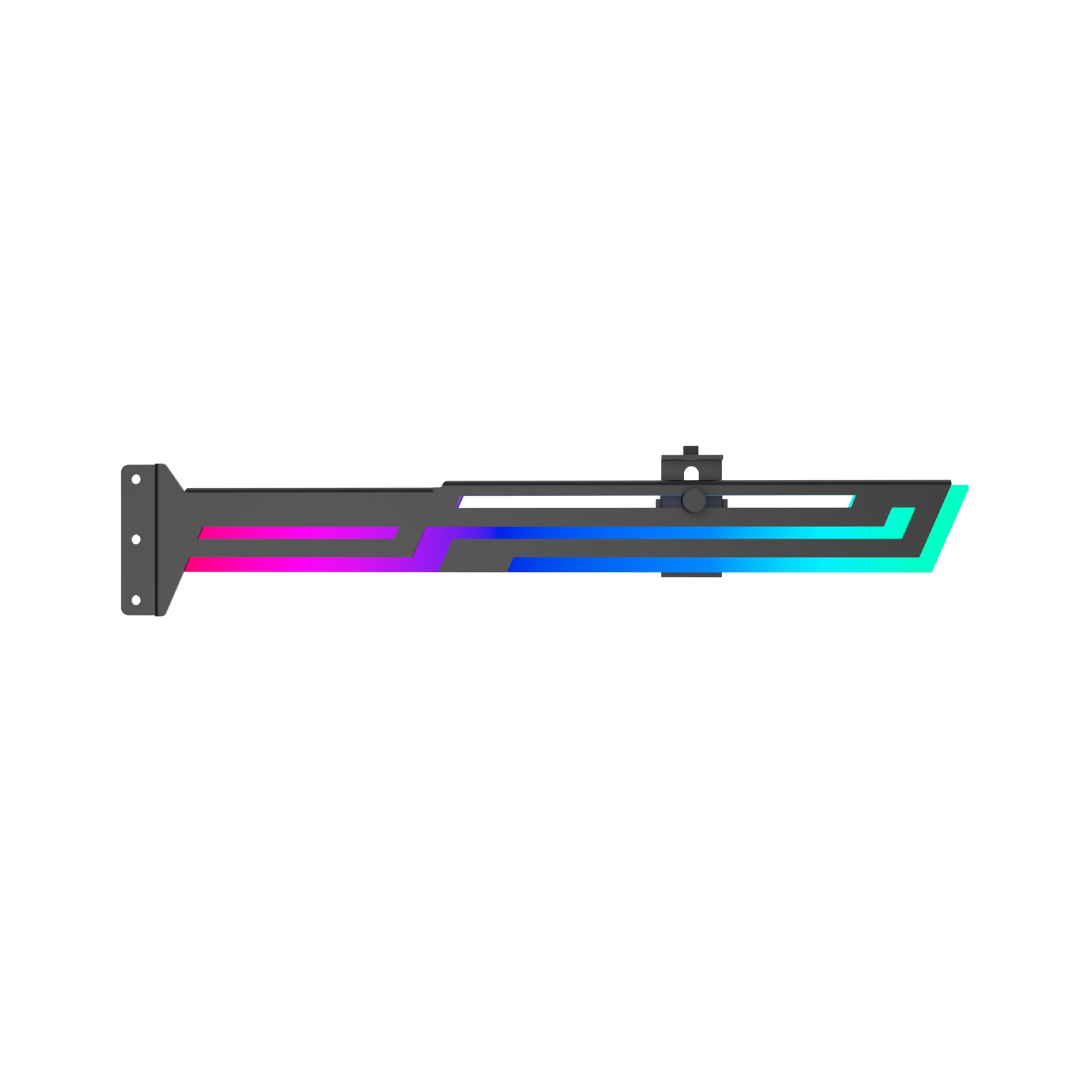 Redragon GPU Support Bracket RD-GCP03 Black – RGB Graphics Card Holder (SKU: RD-GCP03) 1