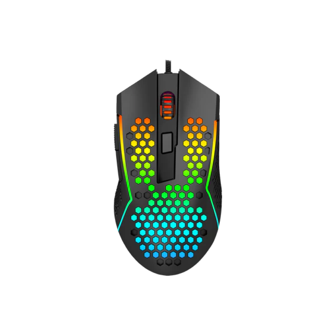 Redragon Reaping Elite M987P-K Gaming Mouse – Ultra Lightweight 32,000 DPI RGB Honeycomb (SKU: M987P-K) 1