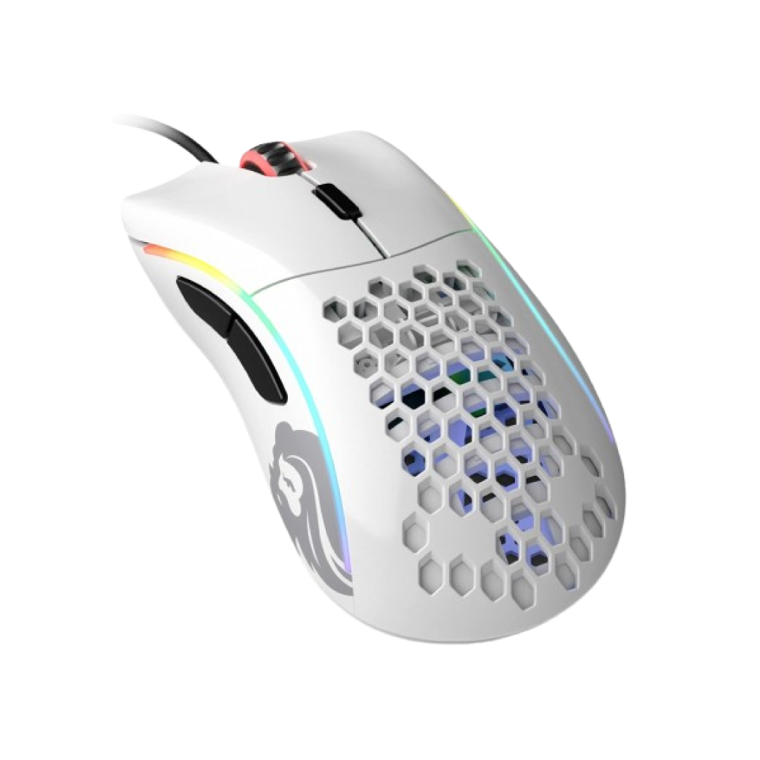 Glorious Model D Minus Glossy White Gaming Mouse – GLO-MS-DM-GW 5